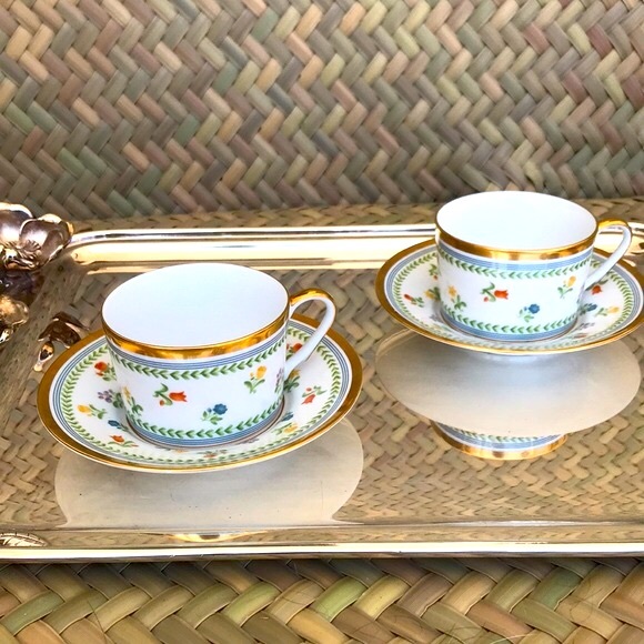 Dior Dining Christian Dior Tea Cup And Saucer Set Poshmark